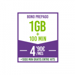 [:ru]Hitsmobile 100 минут для звонков по Испании + 1GB интернет[:es]Hits Mobile - 1GB Internet y 100 minutos Voz NACIONAL[:]