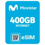 Movistar eSIM 5G интернет - 400GB